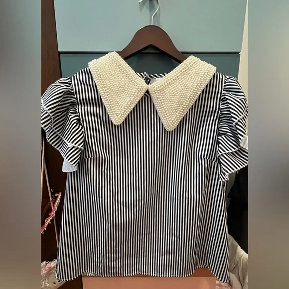 Beaded Detachable Collar - & Other Stories - Picture 1 of 8